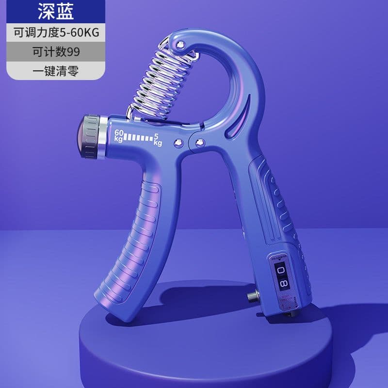 image-Adjustable Counting Grip Wholesale Hand Training Arm Strength Portable Wrist Strength Rehabilitation Training Strength