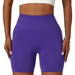 image-Yoga Shorts - Summer Running Tights, Breathable High Waist, Versatile Sports Pants, Far Mountain Ash