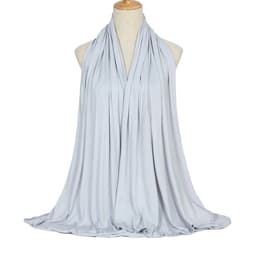 image-Modal Cotton Scarf - Long Soft Casual Solid Color