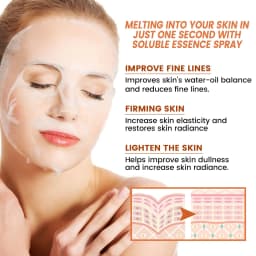image-EELHOE Collagen Anti-aging Mask Spray, 5pcs + 50ml, Universal Skin