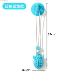 image-Mdeho Dog Toy Ball - Green Suction Cup Sound Tug
