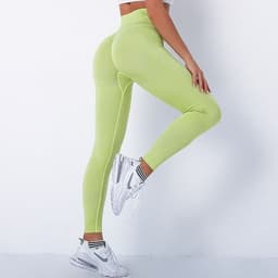 image-COCI Yoga Pants Women High Waist Seamless - Champagne XL