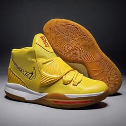 image-7th Generation Basketball Shoes - White Black Size 34
