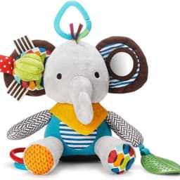 image-Children's Plush Animal Toys - Elephant 18cm