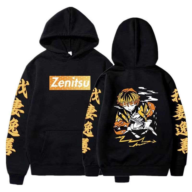 image-Men's & Women's Anime Hooded Hoodie - Large Size