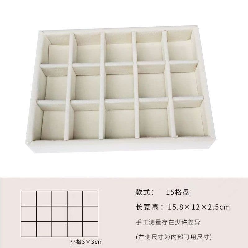 image-Jewelry Storage Tray - Desktop Organizer