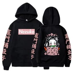 image-Men's & Women's Anime Hooded Hoodie - Large Size