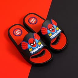 image-Kids Cartoon Slippers - Gray Spider-Man, Size 38-39, Summer 2023