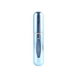 image-New portable 5ml mini self-pump perfume bottle bottom refillable spray bottle aluminum perfume empty bottle