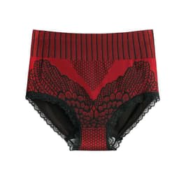 image-Seamless High-Waist Thong - Nylon Graphene Cotton Crotch
