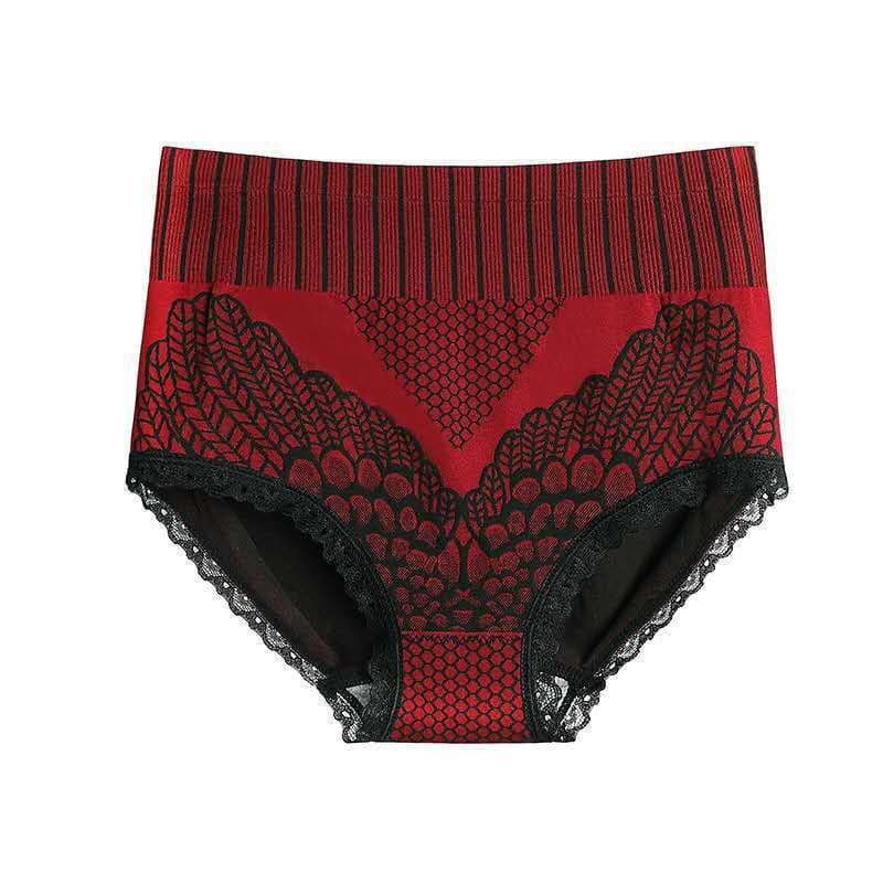 image-Seamless High-Waist Thong - Nylon Graphene Cotton Crotch