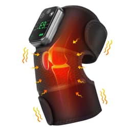 image-Factory new heating knee pad usb rechargeable electric heating heating vibration massage shoulder pad leg universal protective gear