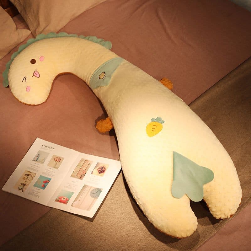 image-Tao Toni Peas Plush Toy - Naughty Carrot Embroidered