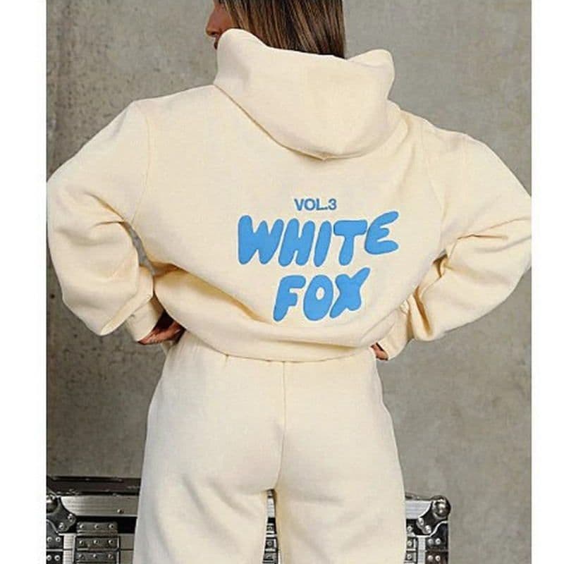 image-Cross-Border Spring/Autumn/Winter Sweatshirt Suit, Long-Sleeved Hoodie Two Pieces (65 characters)