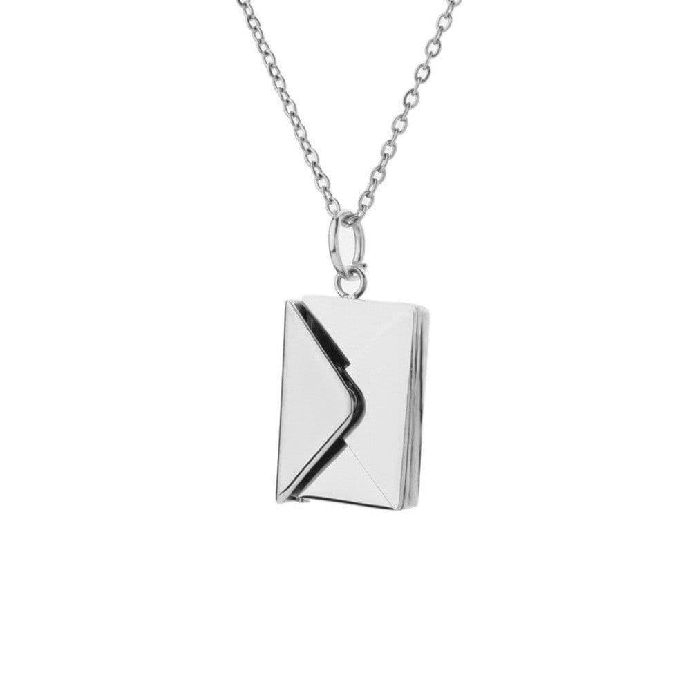 image-Nobuyuki Titanium Steel Clavicle Necklace - Silver