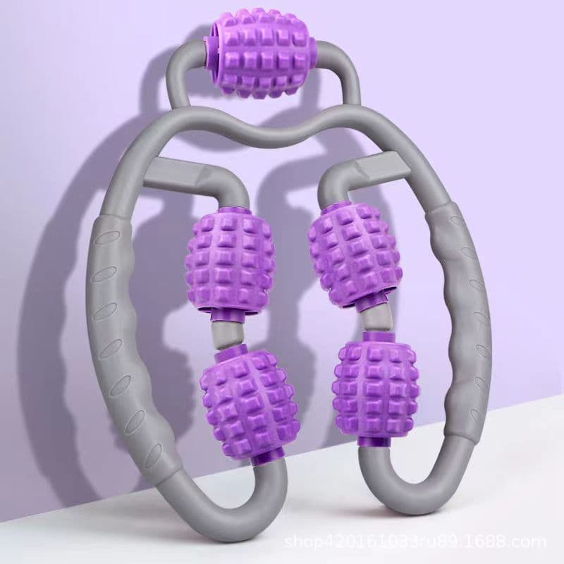 image-Roller Massager Muscle Relaxation Wheel - Green 12