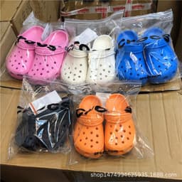 image-Crocs Kids Beach Shoes - Rose Red J3