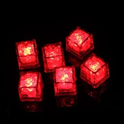 image-Autonomy LED Ice Cube Bar KTV Toy - Colorful Water-Activated Flash Lamp