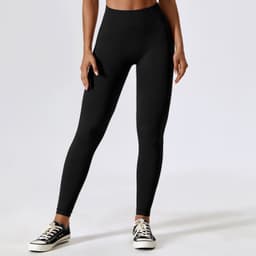 image-Zechuang Seamless Yoga Pants - Avocado Green L