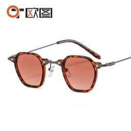 image-Otto Sunglasses 36101 - Black Metal Frame UV400