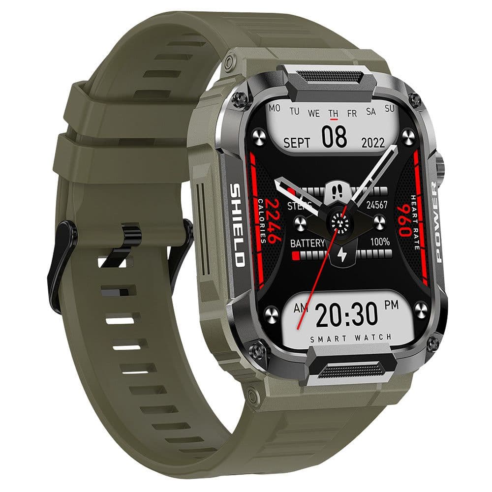 image-Zongxin MK66 HD Smartwatch Large Screen Bluetooth Call Music Outdoor Waterproof Pedometer