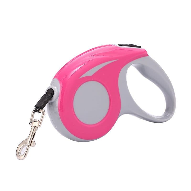 image-Auto Retractable Dog Leash - 5M ABS Walking Chain Rope