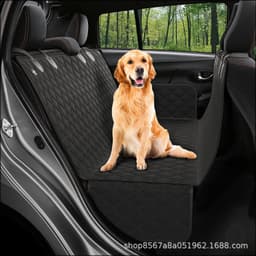 image-car dog mat car pet mat rear new pet car mat back seat cushion thick waterproof