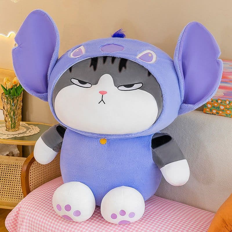 image-Plush Cat Toy 100cm Super Soft Short Plush