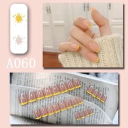 image-Internet celebrity new fake nails wearable nails finished nail patches nail art patches removable nail patches nail art accessories