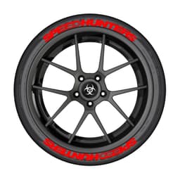 image-Speedhunters Car Tire Stickers 3D Decal PVC