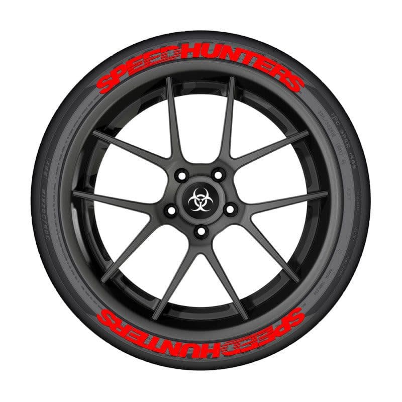 image-Speedhunters Car Tire Stickers 3D Decal PVC