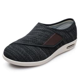 image-Youyun Velcro Casual Shoes - Black Summer