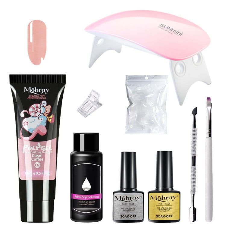 image-Meike 9-Piece Manicure Set Nail Extension Mold
