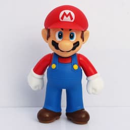 image-Hot sale 5 inch Super Mario Mario Mushroom Man Sugar Gum Doll Hand Model Multi-color optional gift