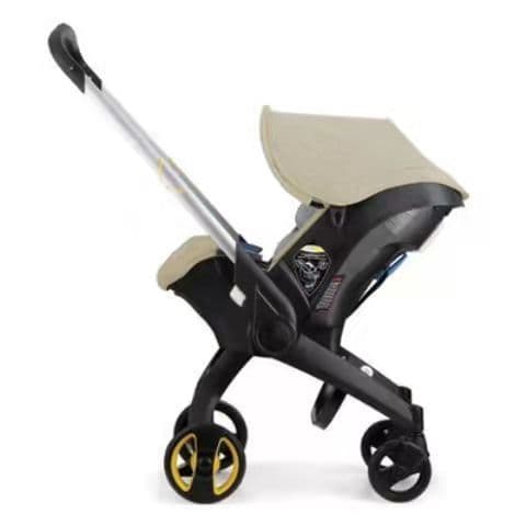 image-Multifunctional four-in-one baby trolley basket two-way lightweight folding car safety seat