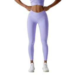 image-high-waisted yoga pants Output: High-waisted Yoga Pants - Black, Plus Size, 40D Stretch Fabric