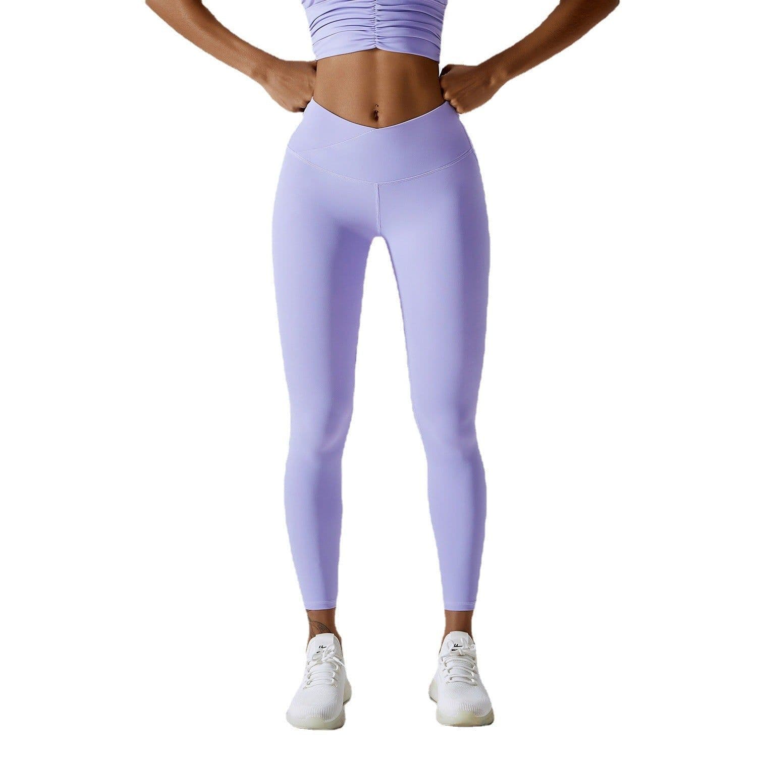 image-high-waisted yoga pants Output: High-waisted Yoga Pants - Black, Plus Size, 40D Stretch Fabric