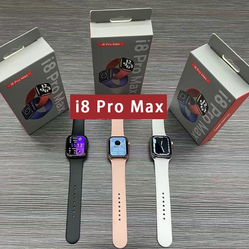image-i8 Pro Max Smartwatch 1.73" Silver - Bluetooth
