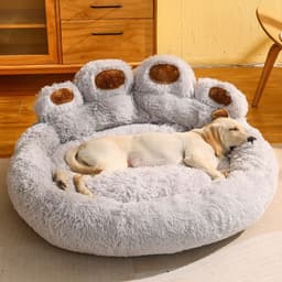 image-Nine Pets Dog Bed 3XL 110cm Pink Plush