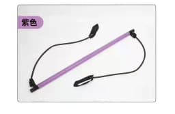 image-Xuanlebao Pilates Stick Pull Rope - Black TPR