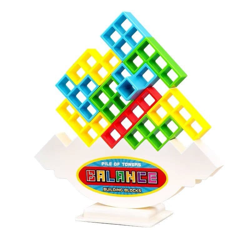 image-Douyin Jenga Toy - Wooden Swing Tabletop Game for Kids Ages 2+