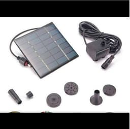 image-Solar Fountain Pool Bird Bath Fountain Floating