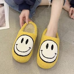 image-Cotton Slippers Women's Plush Non-Slip Warm
