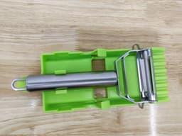 image-Two in One Grater Peeler Stainless Steel