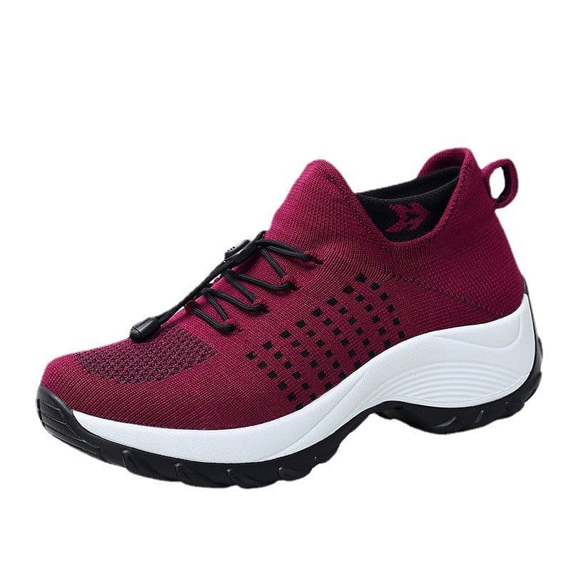 image-Women's Flyweave Casual Shoes Black Size 45