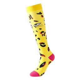 image-Cross-border Nurse Leggings Cute Long Tube Women's Socks Sports Cartoon Plaid Leopard Print Sports Pressure Socks Spot Wholesale