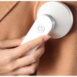 image-Clothes Pilling Trimmer USB Rechargeable White
