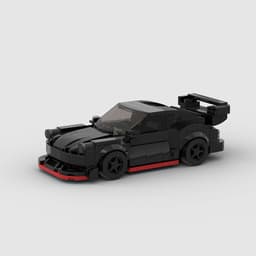 image-Hot selling racing sports car moc compatible Lego small particle puzzle assembly DIY children's building block toys cross-border wholesale
