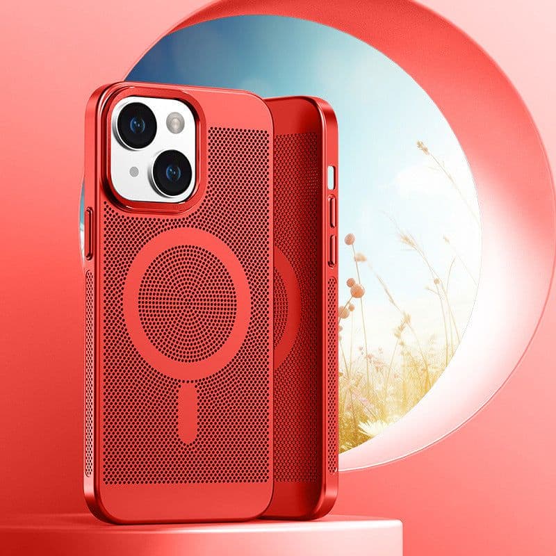 image-Apple 14 Magnetic Phone Case, Ultra-Thin Cooling, iPhone 13, 12 Pro Max