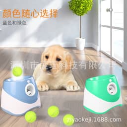 image-Ball Launcher Dog Toy - Automatic Tennis Ball Thrower